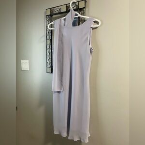 Lilac grey dress size 10